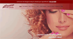Desktop Screenshot of encore-hair-designers.com